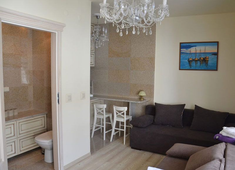 Apartament nr 5 — Ciepła Sahara — wnętrze
